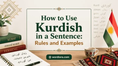  How to Use Kurdish in a Sentence: Rules and Examples