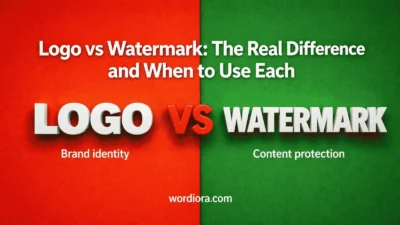  Logo vs Watermark: The Real Difference and When to Use Each