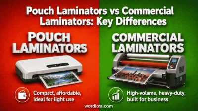 Pouch Laminators vs Commercial Laminators: Key Differences