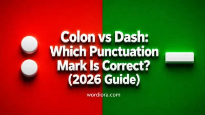 Colon vs Dash: Which Punctuation Mark Is Correct? (2026 Guide)
