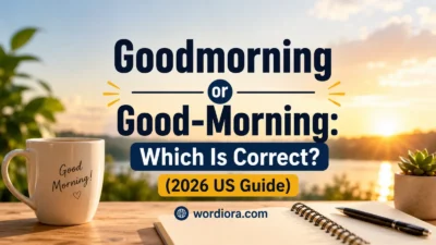 Goodmorning or Good-Morning: Which Is Correct? (2026 US Guide)