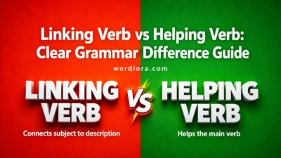 Linking Verb vs Helping Verb: Clear Grammar Difference Guide