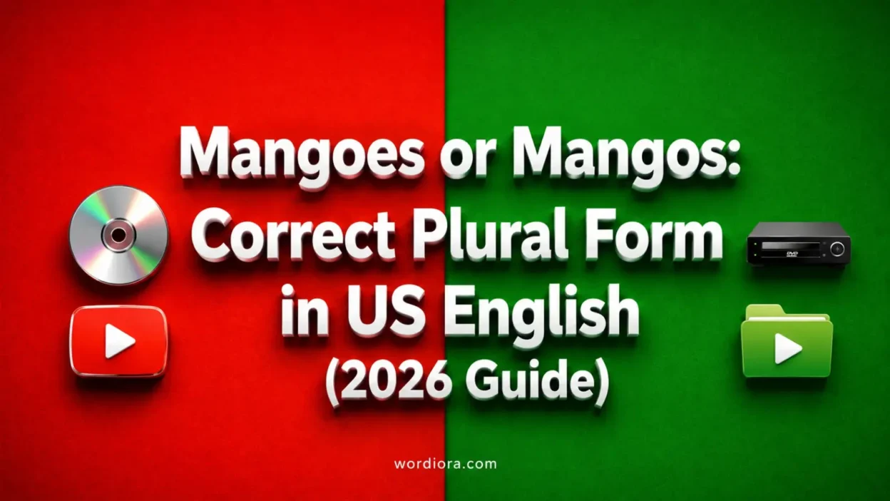 Mangoes or Mangos: Correct Plural Form in US English (2026 Guide)
