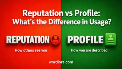  Reputation vs Profile: What’s the Difference in Usage?