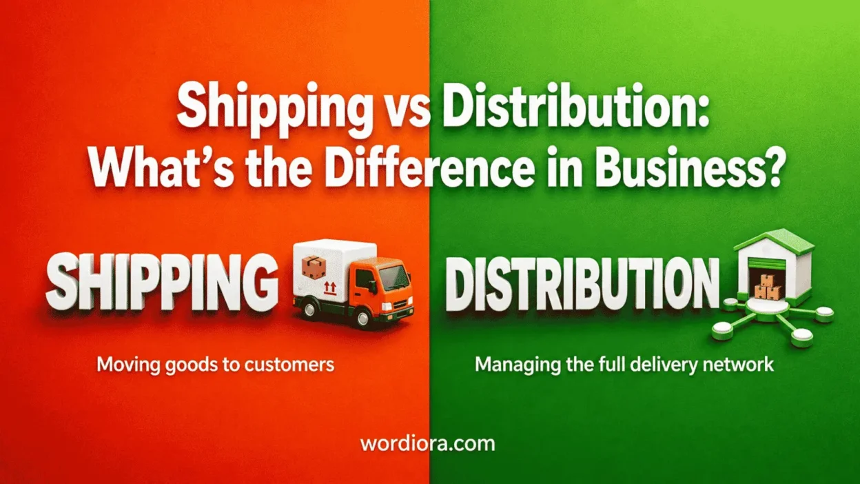 Shipping vs Distribution: What’s the Difference in Business?