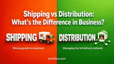 Shipping vs Distribution: What’s the Difference in Business?