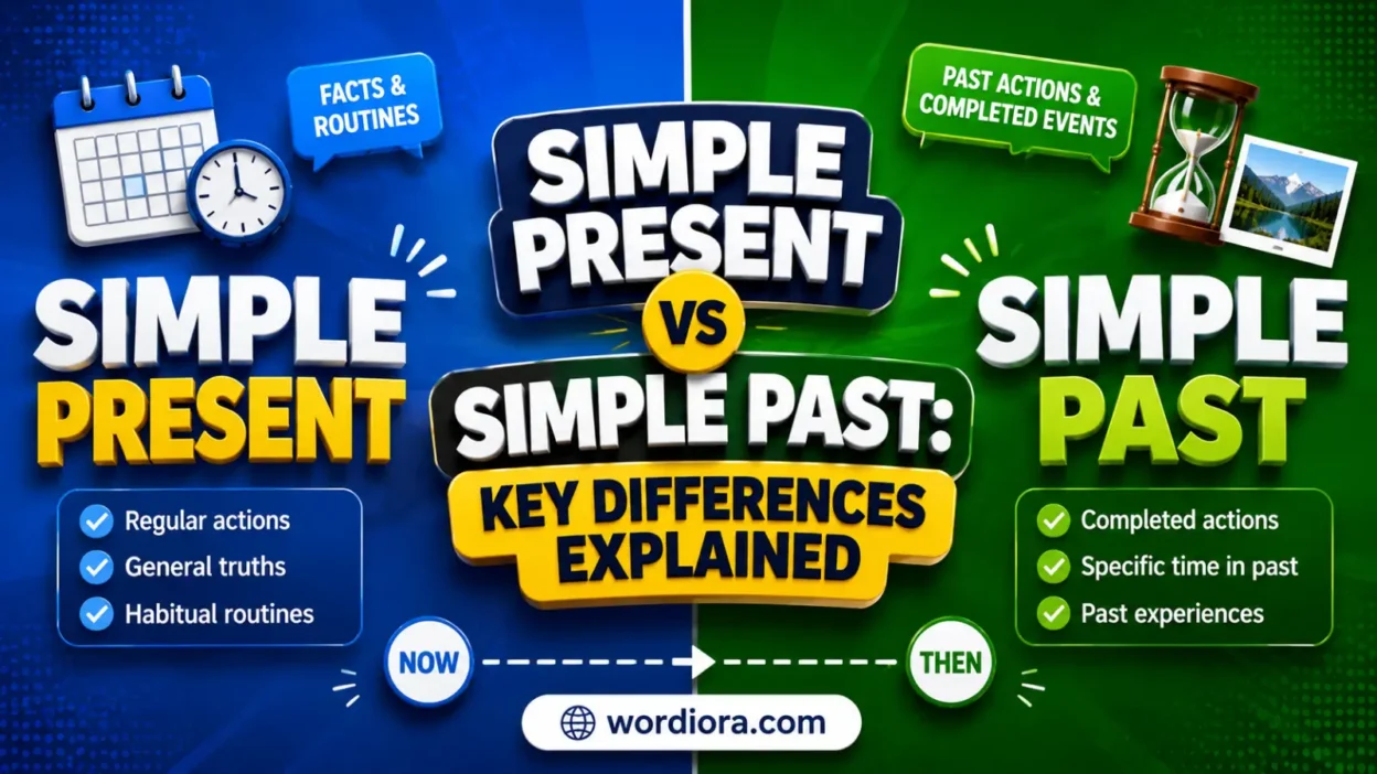 Simple Present vs Simple Past: Key Differences Explained