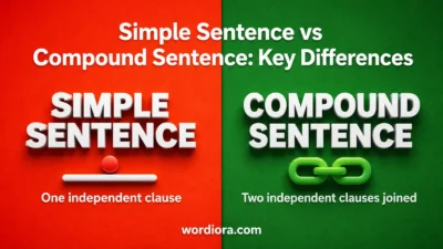 Simple Sentence vs Compound Sentence: Key Differences