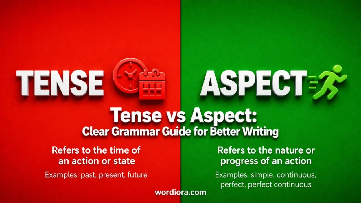 Tense vs Aspect: Clear Grammar Guide for Better Writing