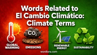 Words Related to El Cambio Climático: Climate Terms