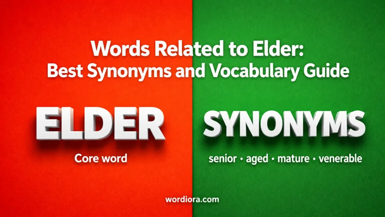 Words Related to Elder: Best Synonyms and Vocabulary Guide