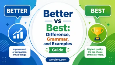 Better vs Best: Difference, Grammar, and Examples Guide