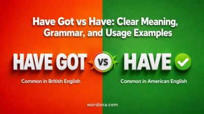 Have Got vs Have: Clear Meaning, Grammar, and Usage Examples