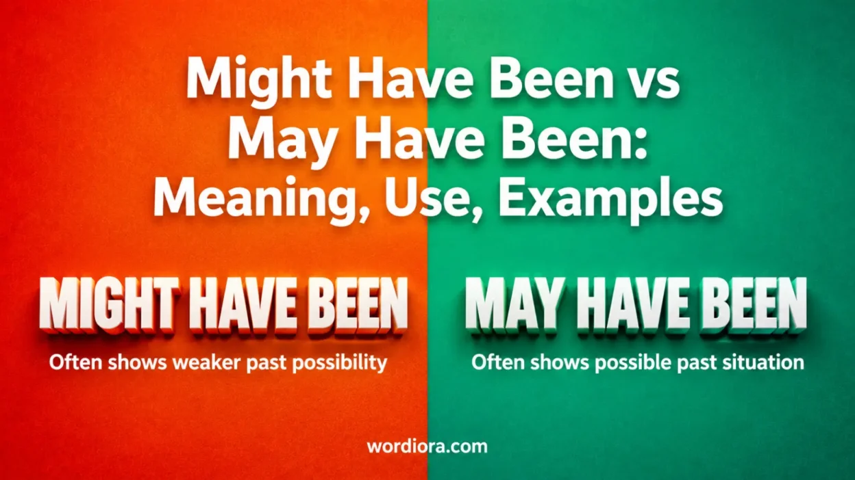 Might Have Been vs May Have Been: Meaning, Use, Examples