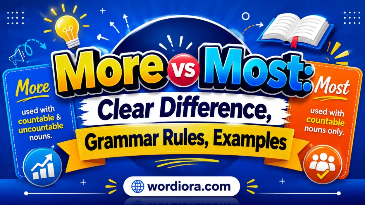 More vs Most: Clear Difference, Grammar Rules, Examples