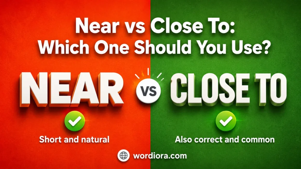 Near vs Close To: Which One Should You Use?
