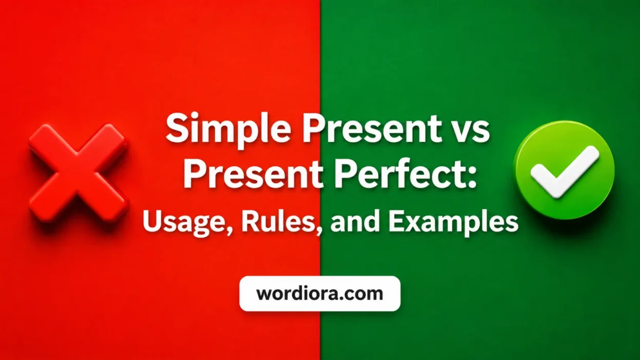 Simple Present vs Present Perfect: Usage, Rules, and Examples