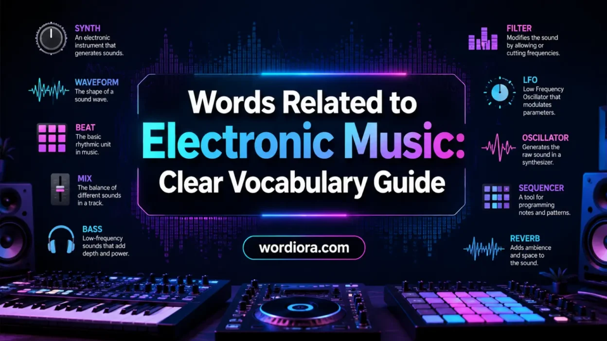 Words Related to Electronic Music: Clear Vocabulary Guide