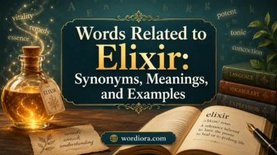 Words Related to Elixir: Synonyms, Meanings, and Examples
