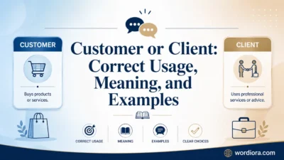 Customer or Client: Correct Usage, Meaning, and Examples
