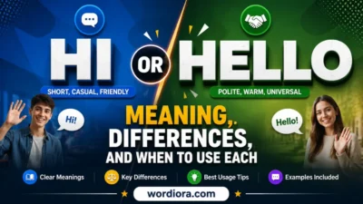 Hi or Hello: Meaning, Differences, and When to Use Each