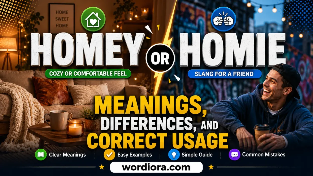 Homey or Homie: Meanings, Differences, and Correct Usage