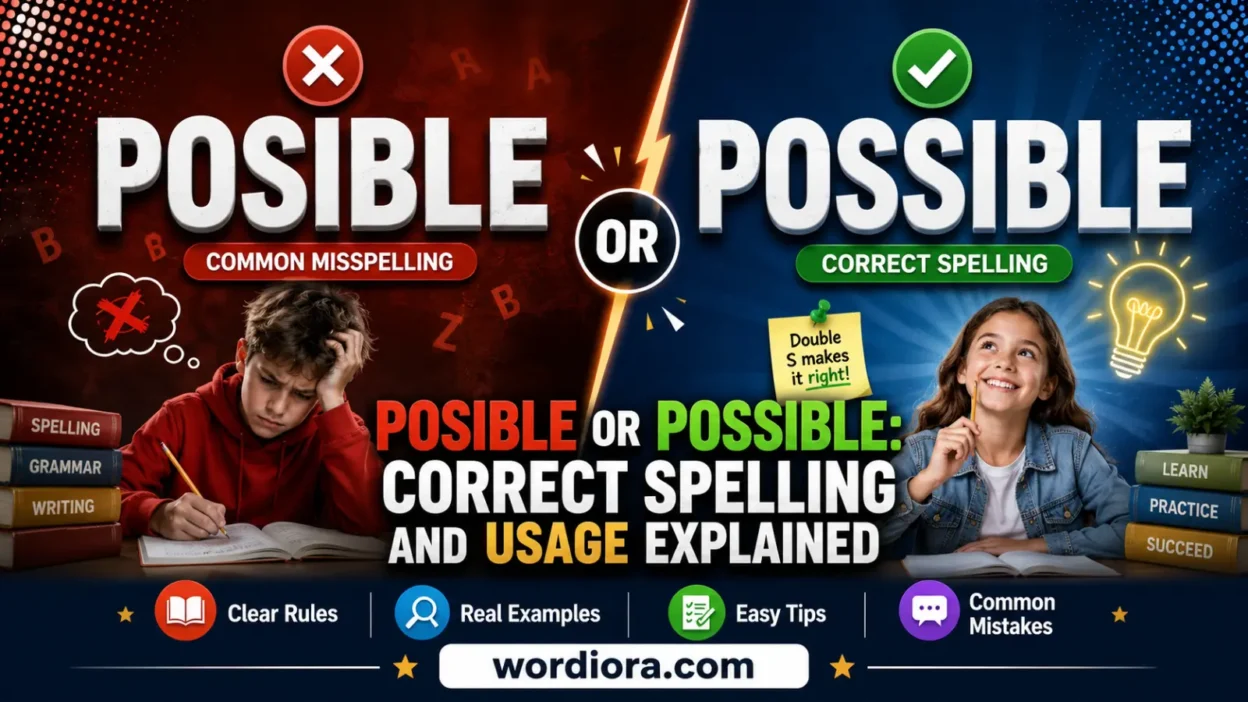 posible or possible: Correct Spelling and Usage Explained