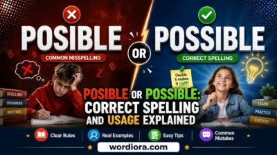 posible or possible: Correct Spelling and Usage Explained