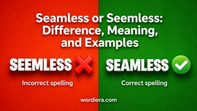 Seamless or Seemless: Difference, Meaning, and Examples