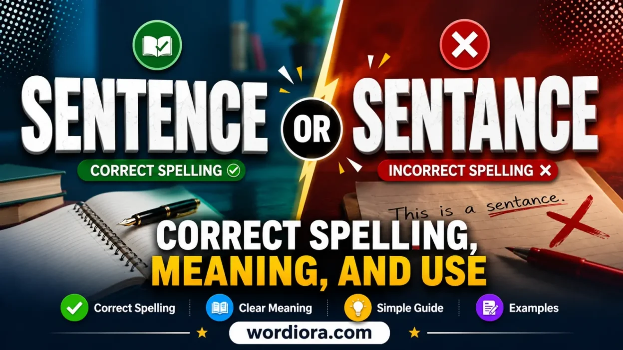 Sentence or Sentance: Correct Spelling, Meaning, and Use