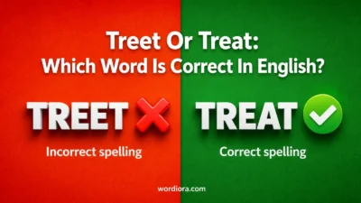 Treet Or Treat: Which Word Is Correct In English?