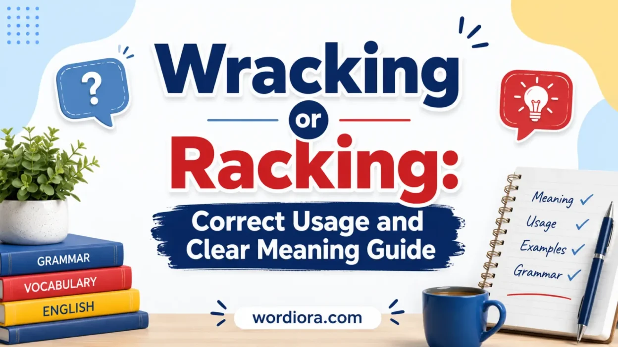 Wracking or Racking: Correct Usage and Clear Meaning Guide